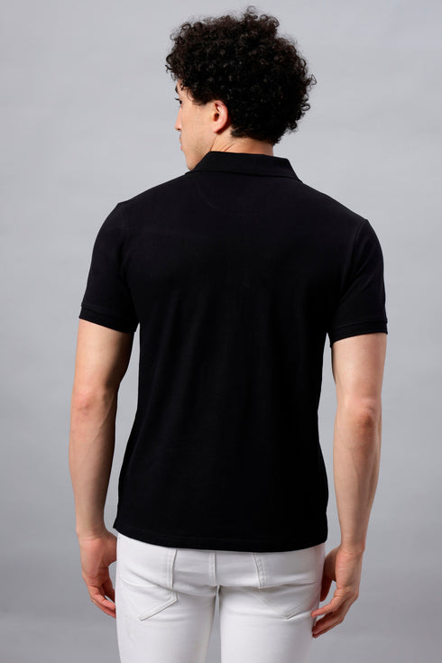 Classic Comfort: Men's 100% Cotton Polo T-shirt Maroon